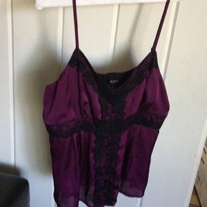 Beautiful lace trimmed top